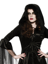 MISTRESS OF MIDNIGHT COSTUME, ADULT - STD - Back