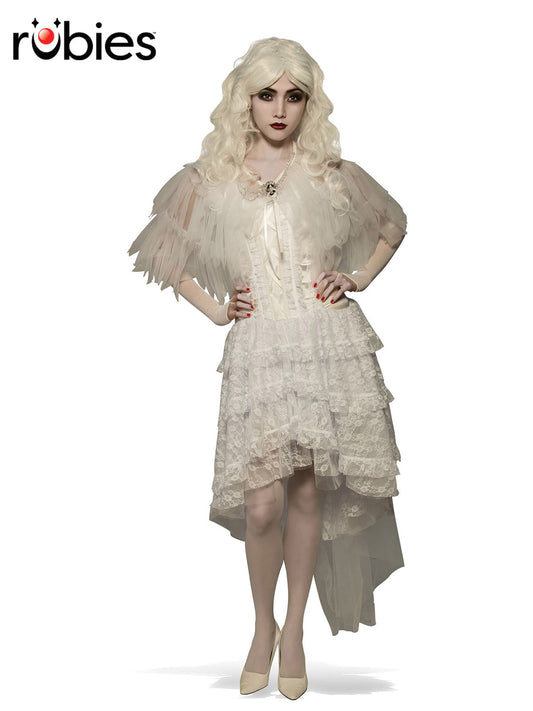 WITCH CAPELET WHITE, ADULT - STD - Front