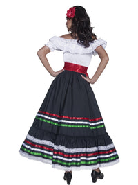 SENORITA COSTUME, ADULT - M - Side