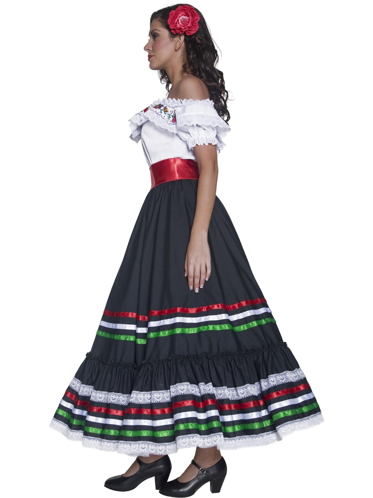 SENORITA COSTUME, ADULT - M - Back