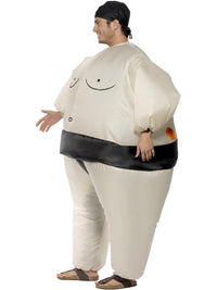SUMO WRESTLER INFLATABLE COSTUME, ADULT - Back