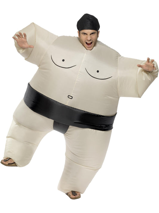SUMO WRESTLER INFLATABLE COSTUME, ADULT - Front