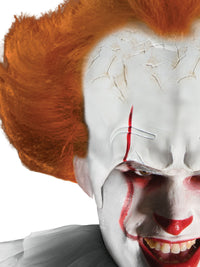 PENNYWISE WIG &amp; ATTACHED HEADPIECE - ADULT - Back