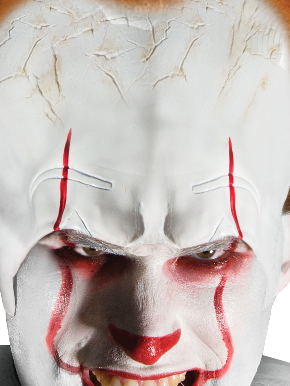 PENNYWISE WIG &amp; ATTACHED HEADPIECE - ADULT - Side