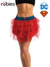 SUPERGIRL SKIRT WITH SEQUINS, ADULT - STD - Front