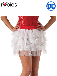 HARLEY QUINN SKIRT, ADULT - STD - Front