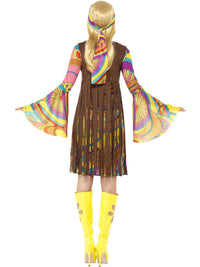 60S GROOVY LADY COSTUME, ADULT - Side