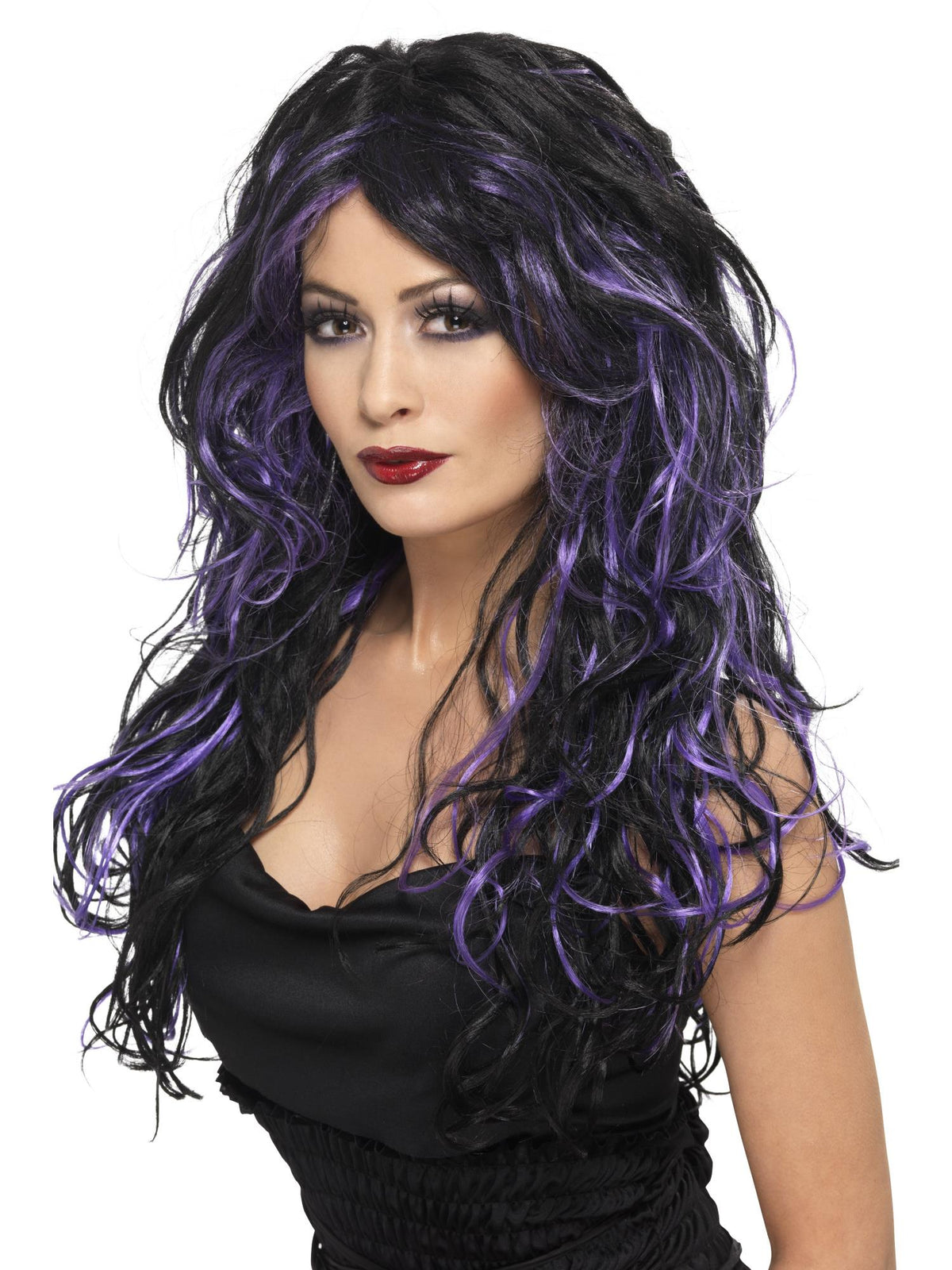 GOTHIC BRIDE WIG, ADULT - Side