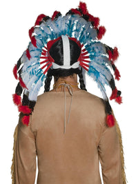 NATIVE AMERICAN HEADDRESS, ADULT - Side