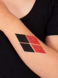 HARLEY QUINN GLITTER TATTOO - Back