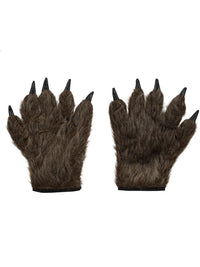 HAIRY MONSTER HANDS, ADULT - Back