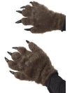 HAIRY MONSTER HANDS, ADULT - Front