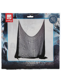 CREEPY HALLOWEEN CLOTH, BLACK - Side