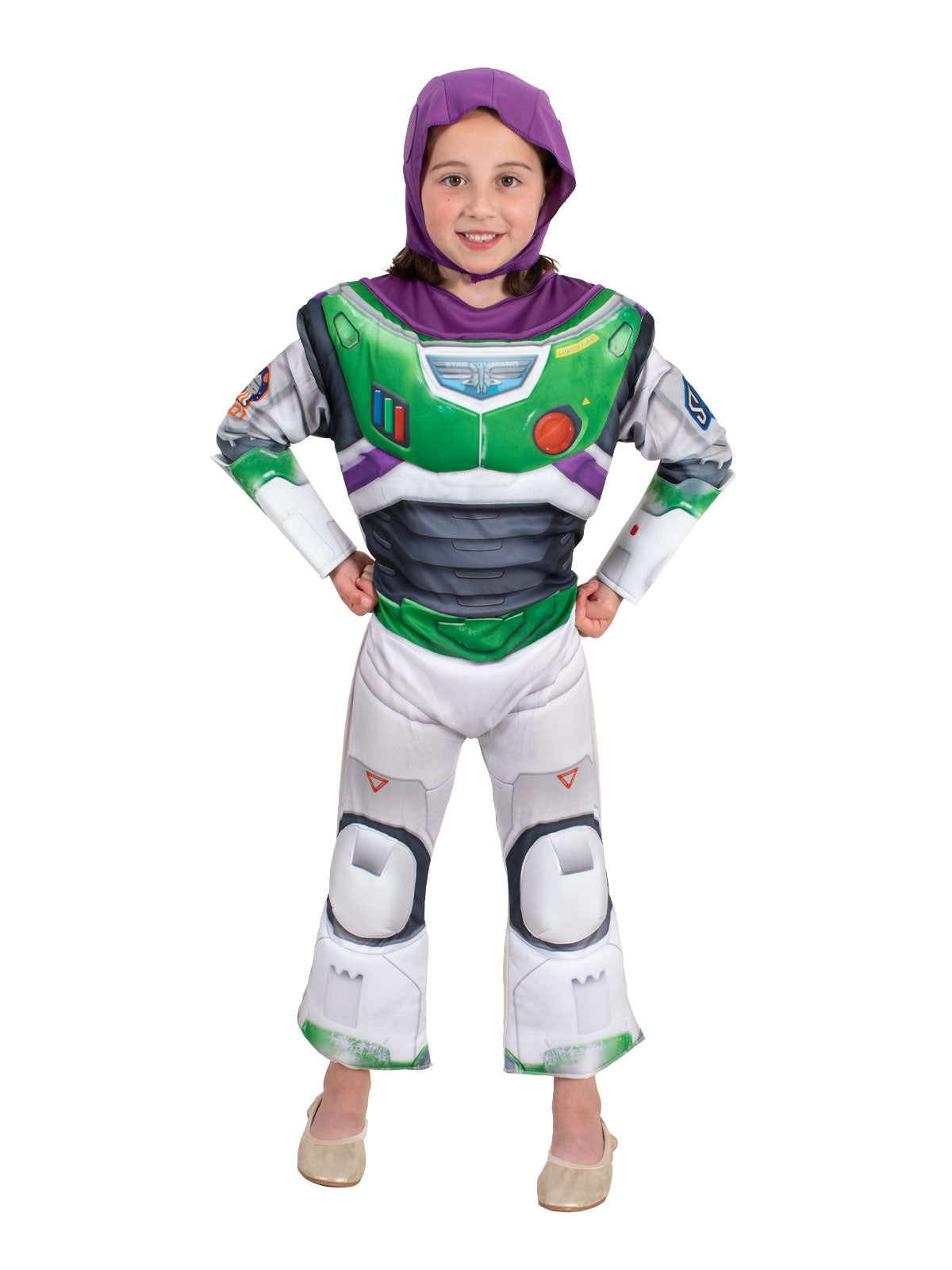 BUZZ PREMIUM LIGHTYEAR MOVIE COSTUME, CHILD - Back