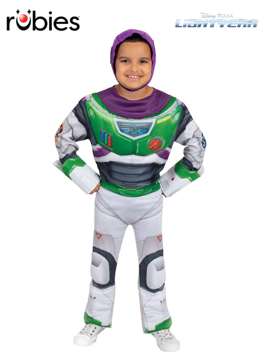 BUZZ PREMIUM LIGHTYEAR MOVIE COSTUME, CHILD - Front