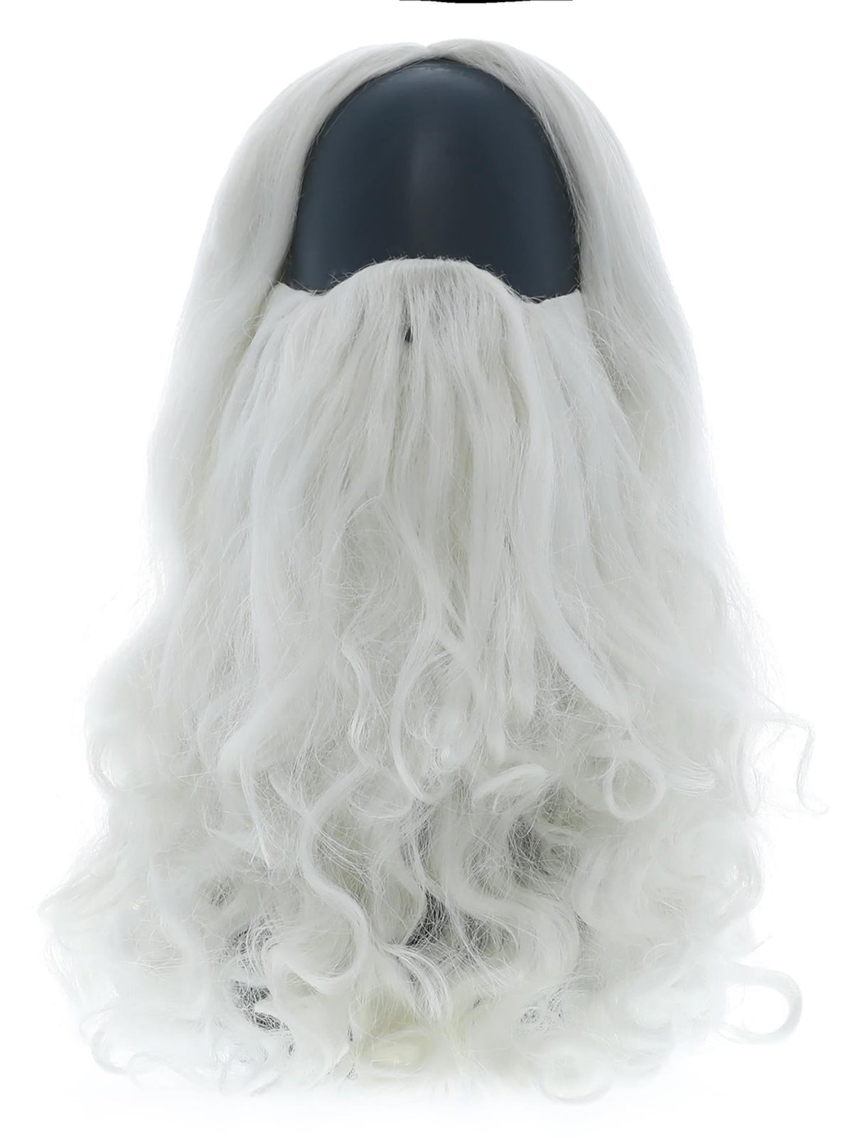 SANTA LONG WIG &amp; BEARD, ADULT - Back