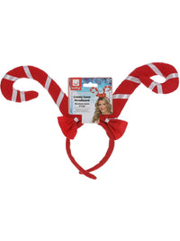 CANDY CANE HEADBAND, ADULT - Back