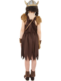 VIKING GIRL COSTUME, CHILD - Side