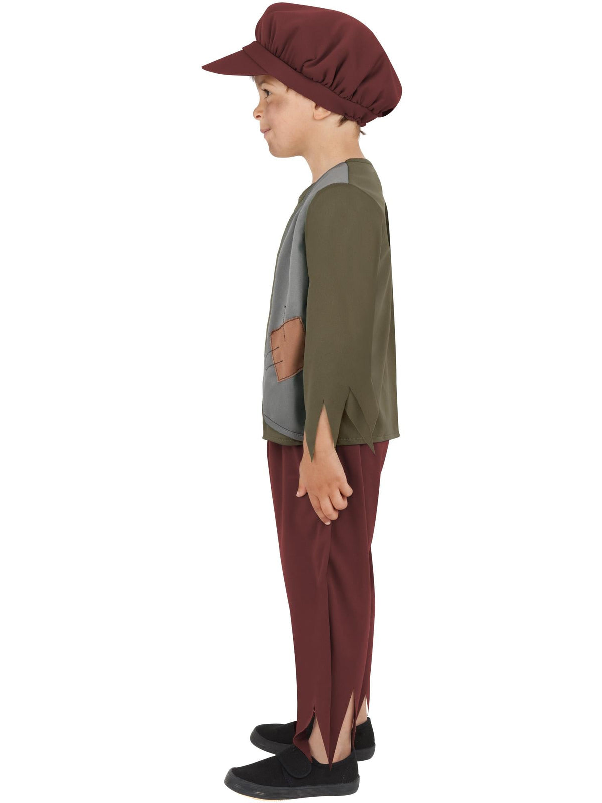 VICTORIAN POOR BOY COSTUME - S - Side