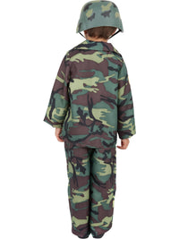 ARMY BOY COSTUME, CHILD - S - Side