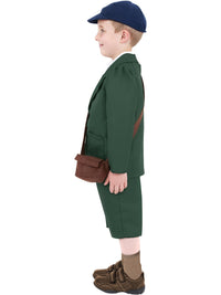 WORLD WAR II EVACUEE BOY COSTUME, CHILD - L - Back
