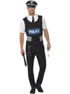 POLICEMAN ACCESSORY KIT, ADULT - L - Front