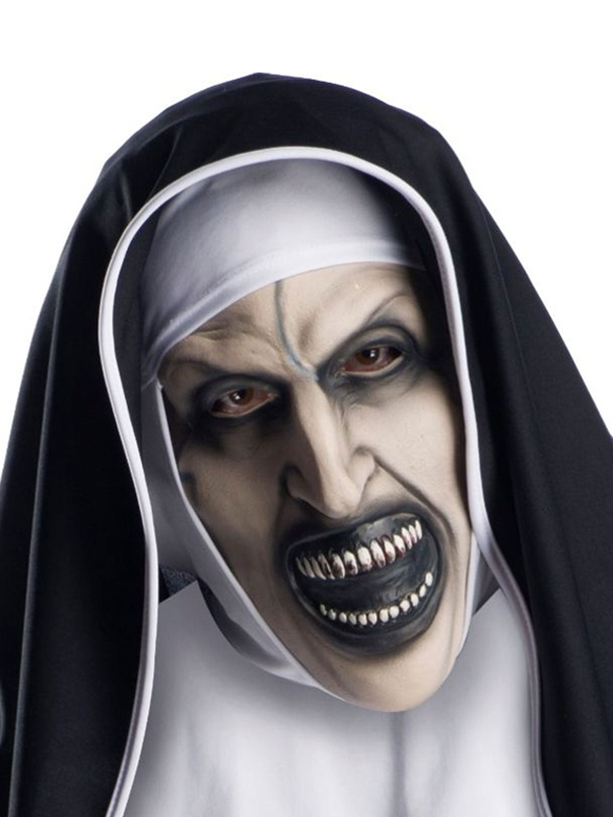 THE NUN 3/4 MASK WITH HEADPIECE - ADULT - Back