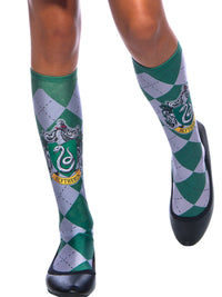SLYTHERIN SOCKS, OSFM - ONE SIZE - Side