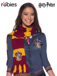 GRYFFINDOR DELUXE SCARF, OSFA - ONE SIZE - Front