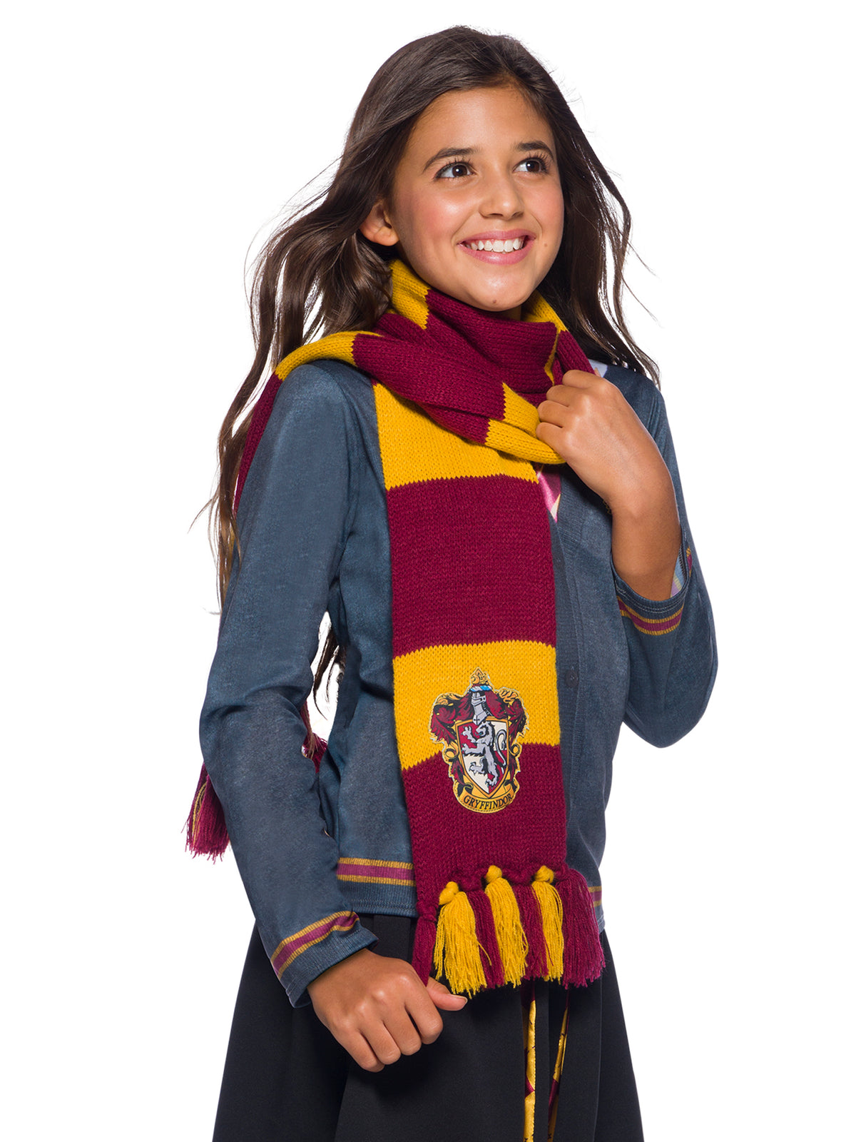 GRYFFINDOR DELUXE SCARF, OSFA - ONE SIZE - Back