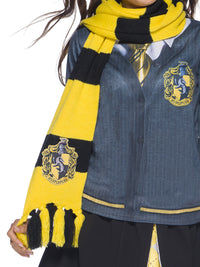 HUFFLEPUFF  DELUXE SCARF, OSFA - ONE SIZE - Side