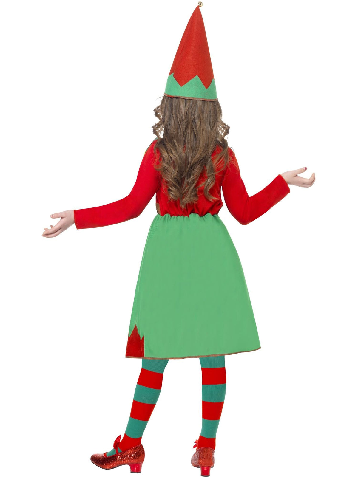 SANTA'S LITTLE HELPER COSTUME, CHILD - L - Side