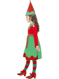 SANTA'S LITTLE HELPER COSTUME, CHILD - L - Back