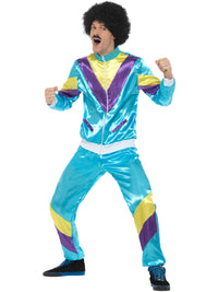 80S HEIGHT OF FASHION MEN'S SHELL SUIT COSTUME, ADULT - Packaging