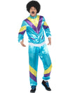 80S HEIGHT OF FASHION MEN'S SHELL SUIT COSTUME, ADULT - Front