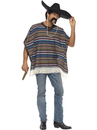 MEXICAN PONCHO, ADULT - Front