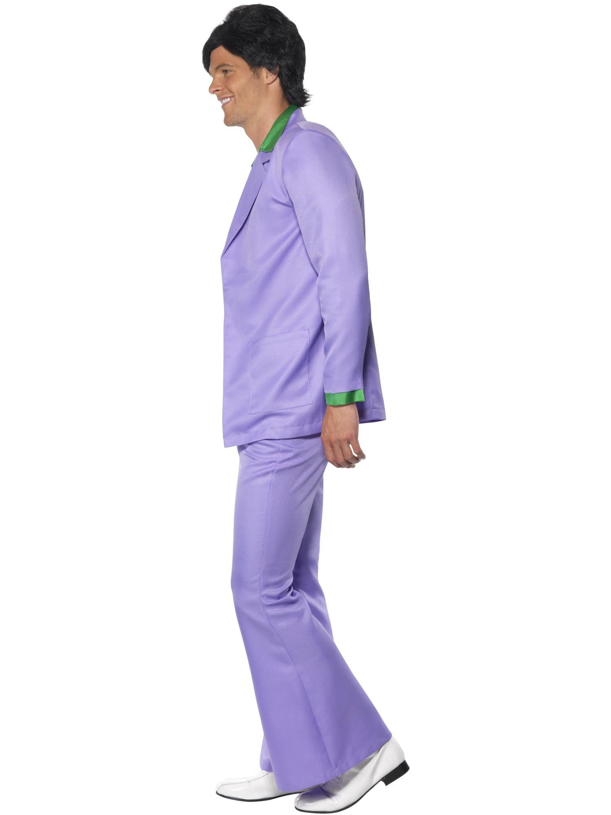70S LAVENDER SUIT, ADULT - Back