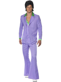 70S LAVENDER SUIT, ADULT - Front
