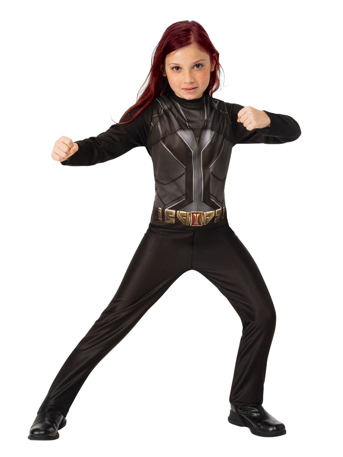 BLACK WIDOW COSTUME, CHILD - Back