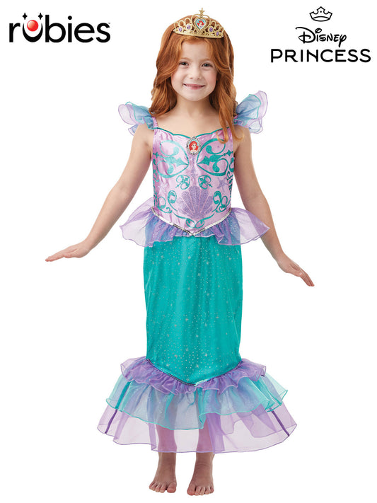 ARIEL GLITTER &amp; SPARKLE COSTUME, CHILD - Front
