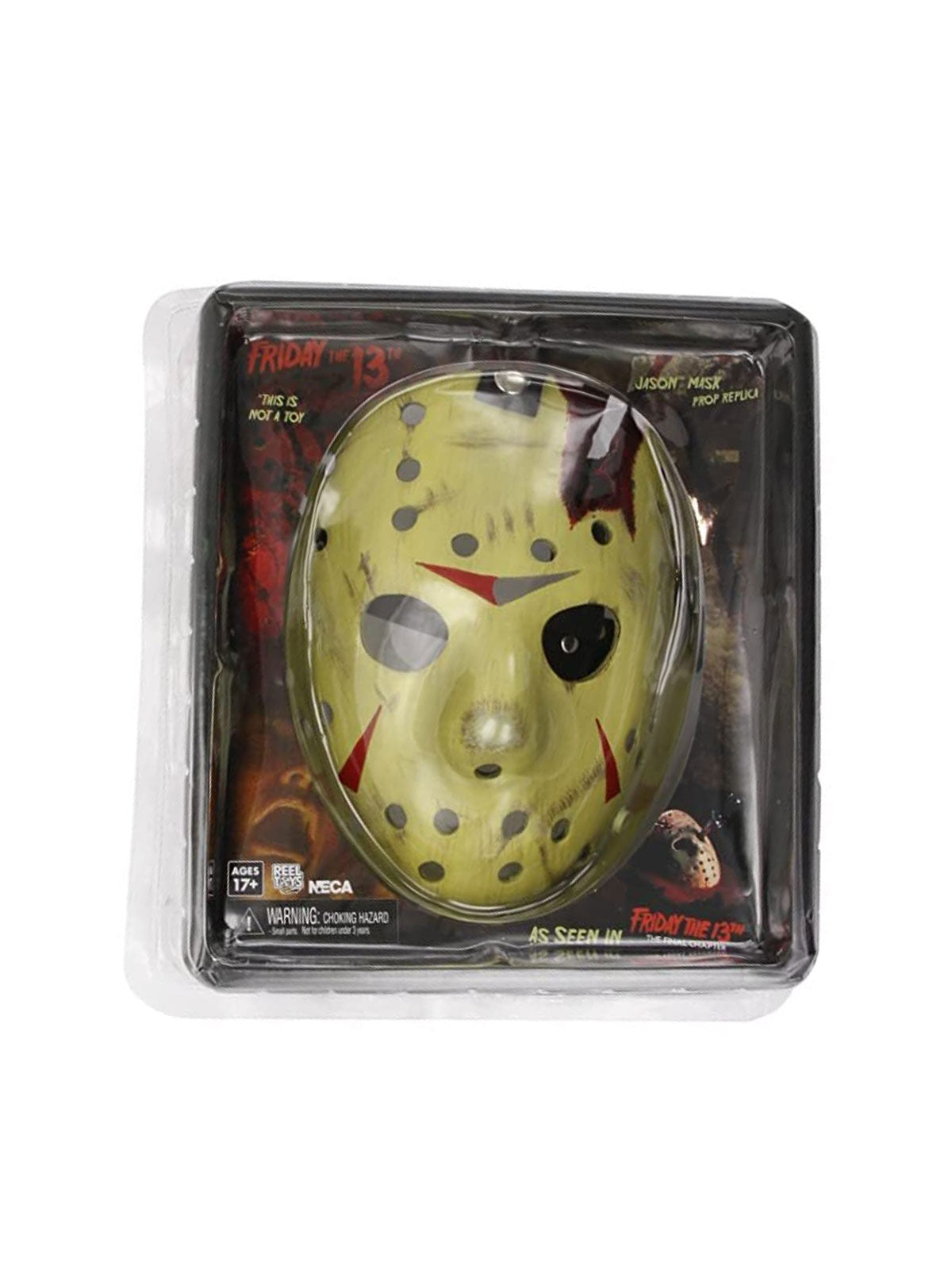 FRIDAY THE 13TH PART 4: JASON MASK PROP REPLICA - Side