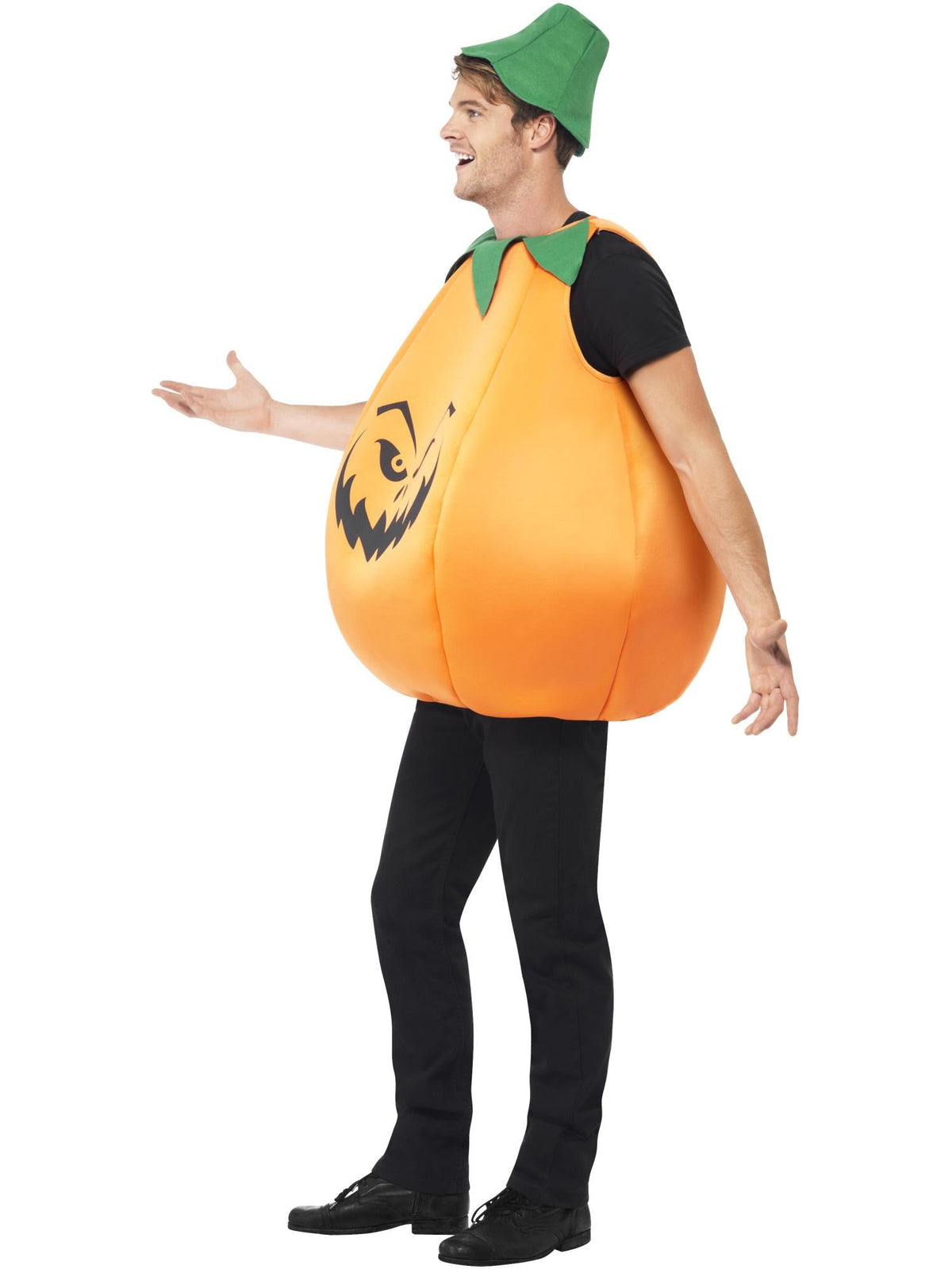 PUMPKIN TABARD COSTUME, ADULT - Back