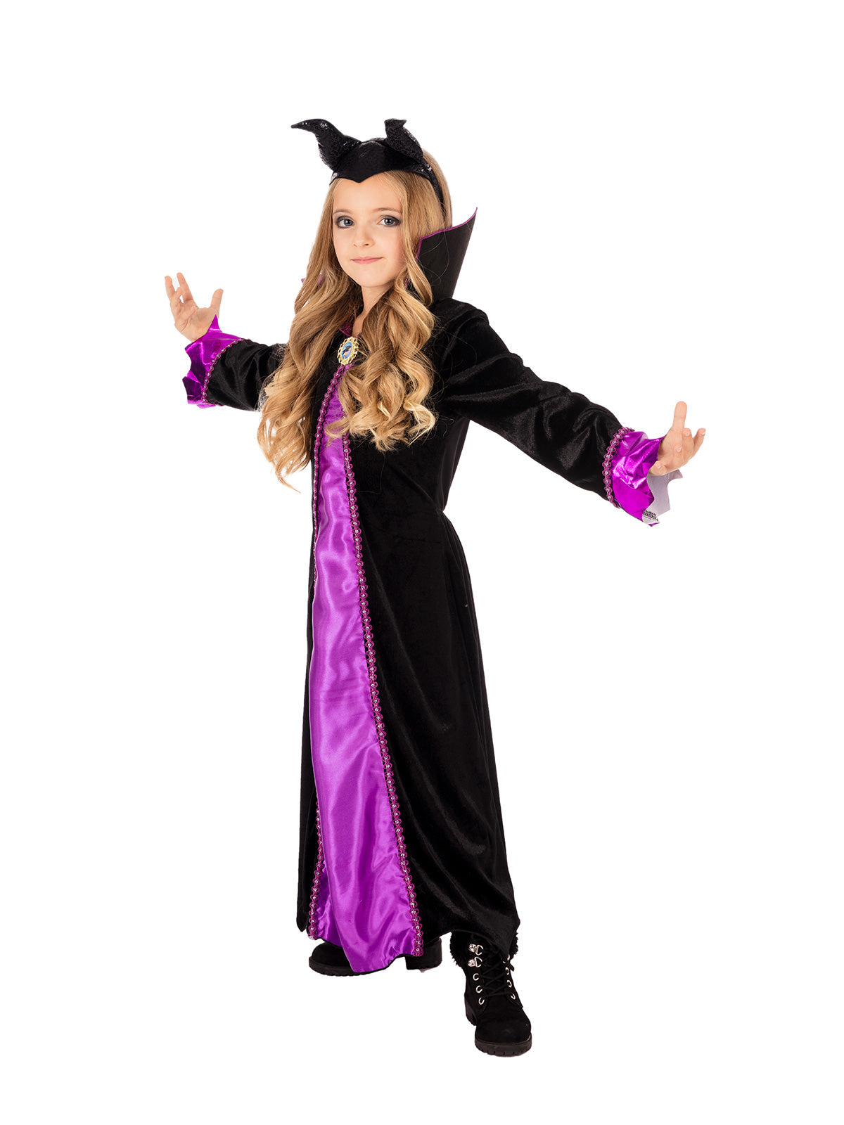 MALEFICENT DELUXE COSTUME, CHILD - Packaging