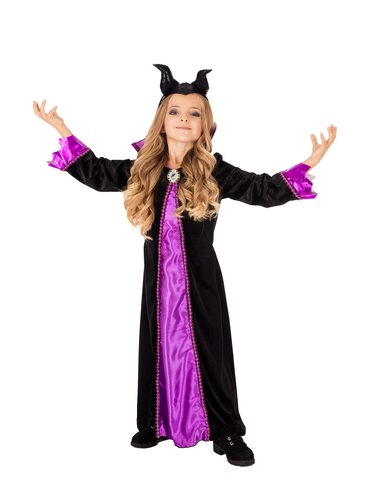 MALEFICENT DELUXE COSTUME, CHILD