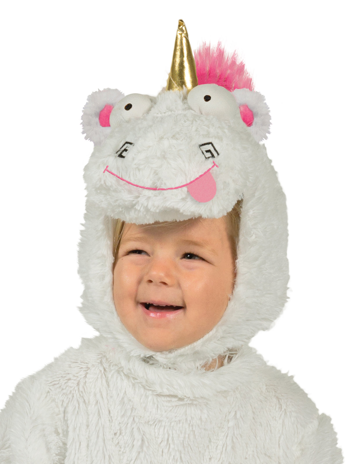 MINION FLUFFY UNICORN COSTUME, CHILD - 18-36 MTHS - Back