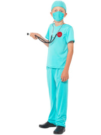 SURGEON DELUXE COSTUME, CHILD - Packaging