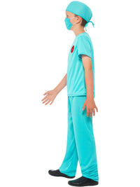 SURGEON DELUXE COSTUME, CHILD - Back