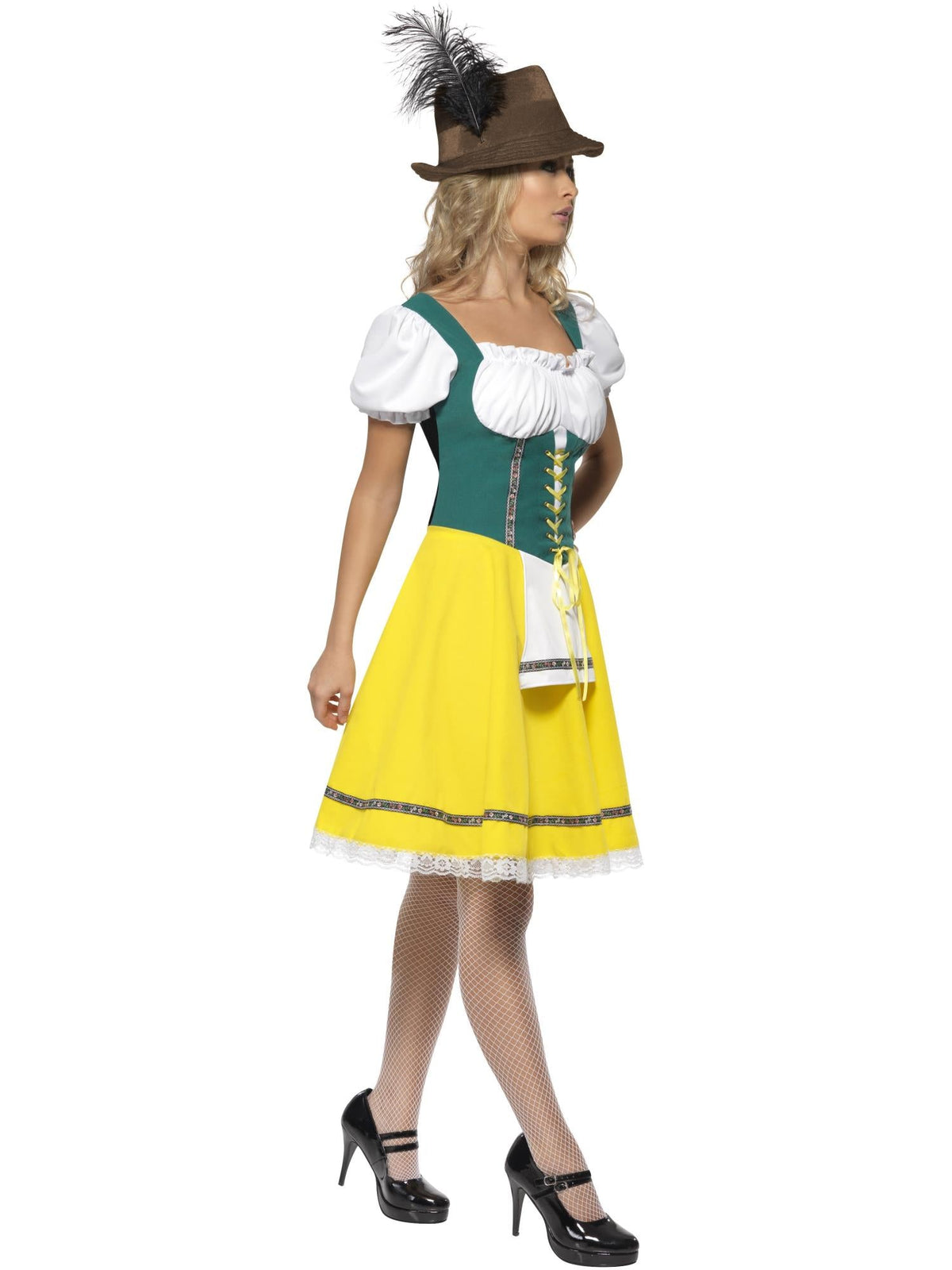 BEER FEST LADIES COSTUME, ADULT - Back