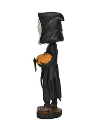 GHOST FACE WITH PUMPKIN HEAD KNOCKER
