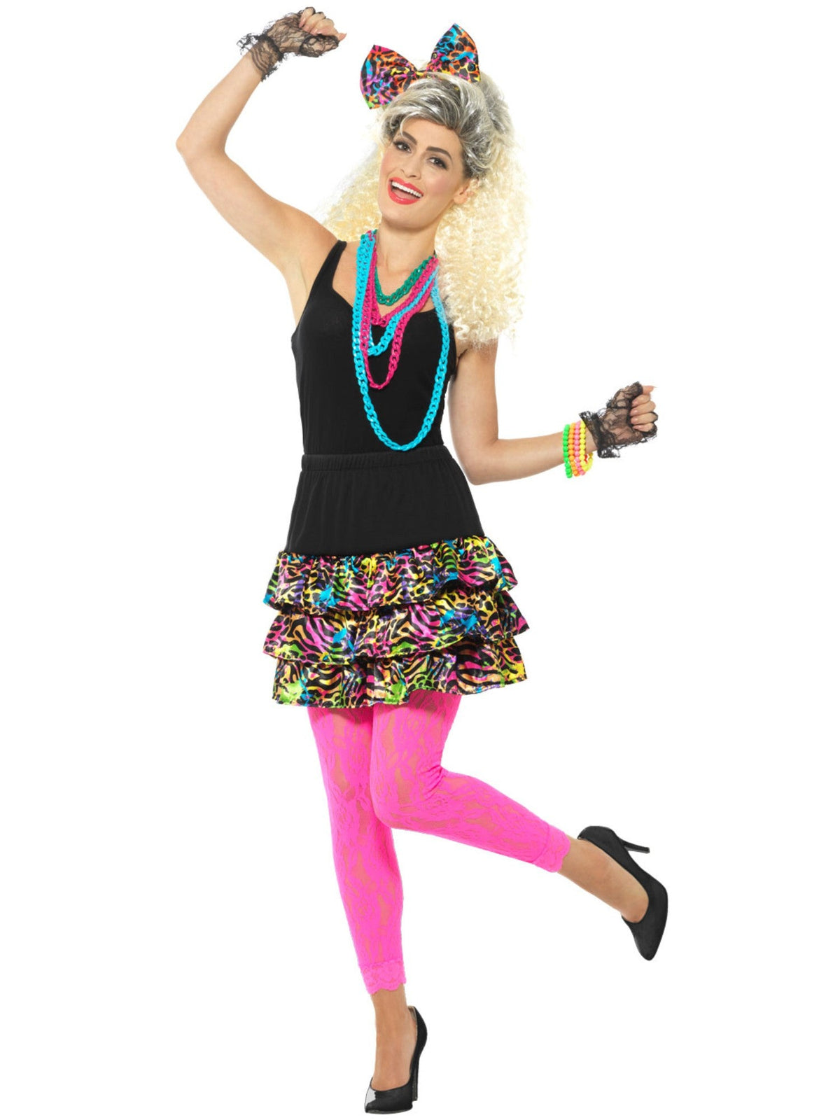 80S PARTY GIRL KIT, ADULT - Packaging